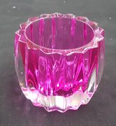 Waxinelicht-houder-Paars-Roze Waxinelicht-houder-Paars-Roze