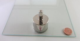 38 mm holle glasboor