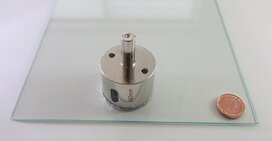 40 mm holle glasboor