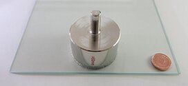 53 mm holle glasboor