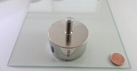 60 mm holle glasboor