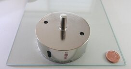 125 mm holle glasboor