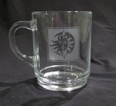 Theeglas met eigen logo