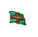 4-daagse Broche/speld Hero