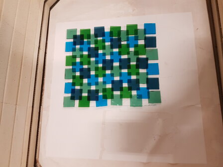 Workshop Glasfusen Decorama  schaakbord