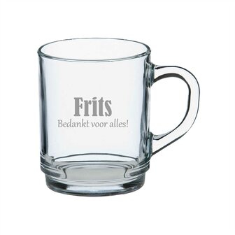 Theeglas (stapelbaar) PS1