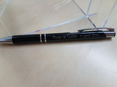 Gegraveerde Pen