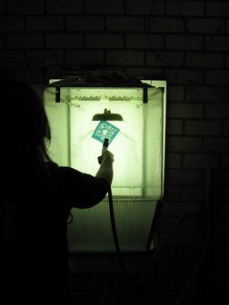 Workshop &quot;Ambachtelijk&quot; zandstraal graveren