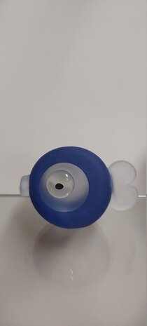 Vis "Color"  groen van zeeglas