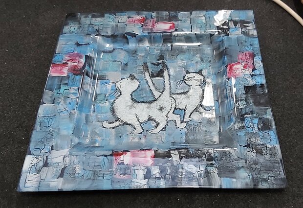 schaal Glasverf