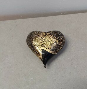 Hart Murano glas C1Zwart
