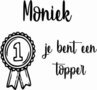 Naam je bent een topper